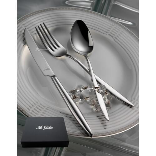 89 piece set Fork Spoon Knife Set Boxed Cutlery Set Spoon Fork Set Kitchen Utensils Sets Tableware Sets