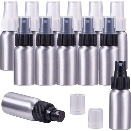 30ml Aluminum Body Spray Bottle Breaking-proof Makeup Cosmetic Empty perfume bottle Atomizer Container Sub-bottles F2017433