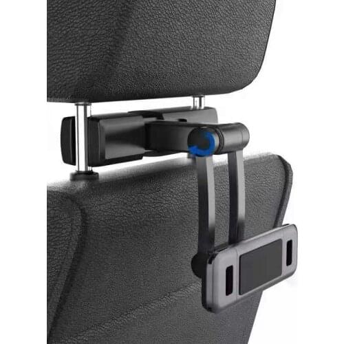 New Aluminum Tablet Car Holder For iPad Air Pro 2 3 4-11 Inch Car Back Seat Headrest Cell Phone Stand for Xiaomi iPhone Samsung