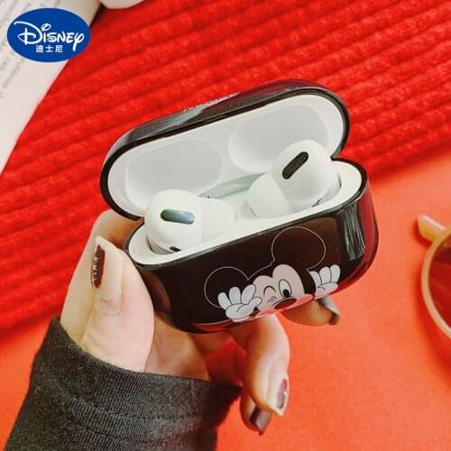 Disney Earphone Case for AirPods 1/2 /pro3 Earphone Sleeve Cute Cartoon Mickey Minnie Creativity Cases Airpods Protective Cover