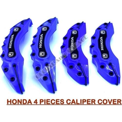 For HONDA Brake Caliper cover with HONDA logo Auto Universal Spoilers Car Antenna Steering Wheel 1 Set Accessories Mud Flaps