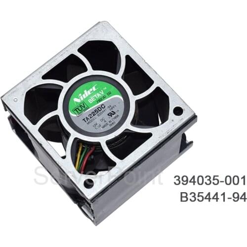 Well Tested Cooling 394035-001 B35441-94 For Proliant DL380 G5 DL380G5 AFC0612DE ASSY Cooler Server Fan 6CM 6038 12V 1.50A