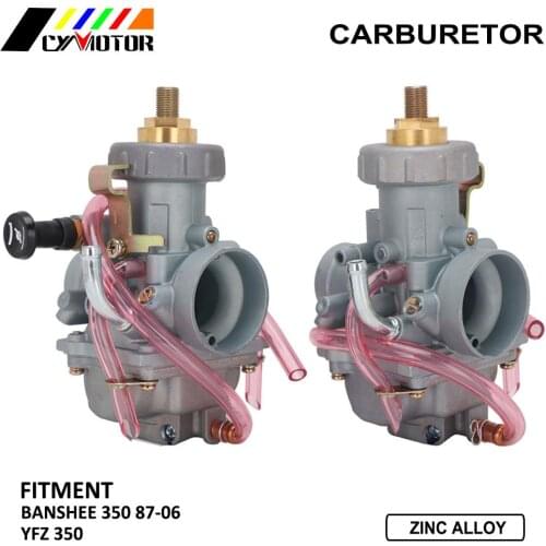Motorcycle Carburetor Carb Replacement Accessories Carburedor Kit For BANSHEE 350 1987-2005 2006 Yamaha YFZ 350 ATV Carbs