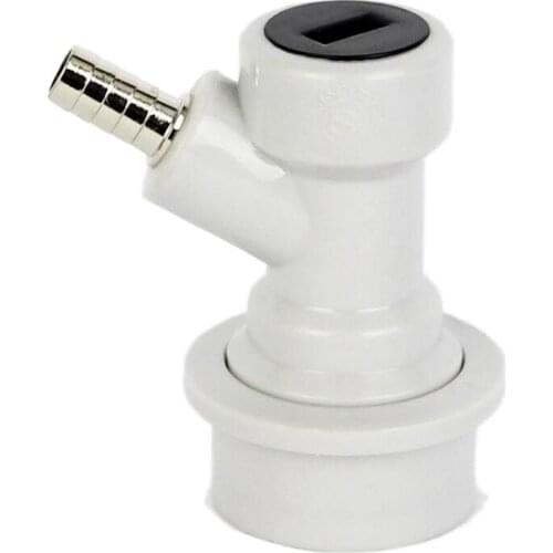 Premium Ball Lock Disconnect (Grey/Gas) - Barb home brew beer brew keg - KL02943