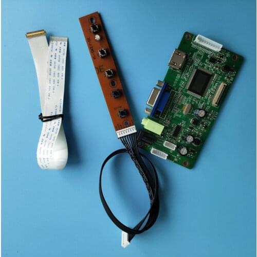 Kit for B156XTN04.4/B156XTN04.5 Controller board DRIVER LED panel display 1366x768 30pin EDP LCD HDMI VGA SCREEN 15.6"