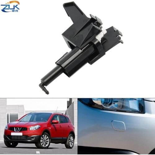 ZUK Headlight Washer Nozzle Headlamp Water Sprayer Jet For Nissan For Qashqai J10 2010-2014 Not For Asian Version