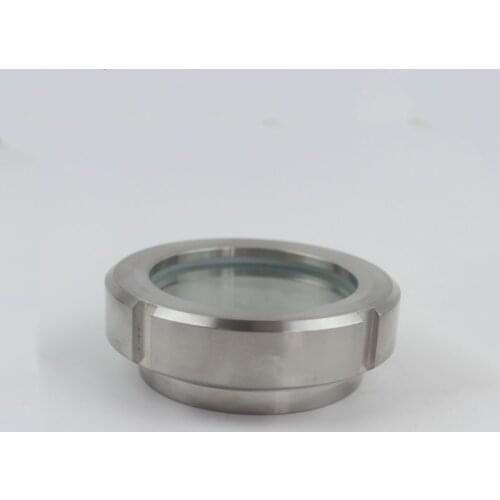 1pc Sanitary 304 Stainless Steel joints Sight Glass Observation Port Live View Mirror Pipe Fittings