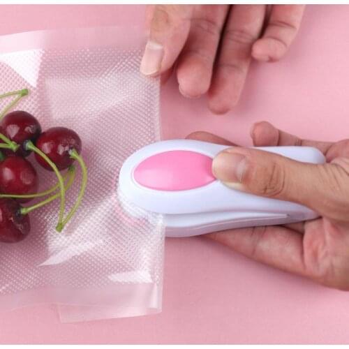 1 Pcs Bag Sealer Mini Portable Kitchen Tools Household Tools Sealer Home Snack Bag Sealer Kitchen Utensils Gadget