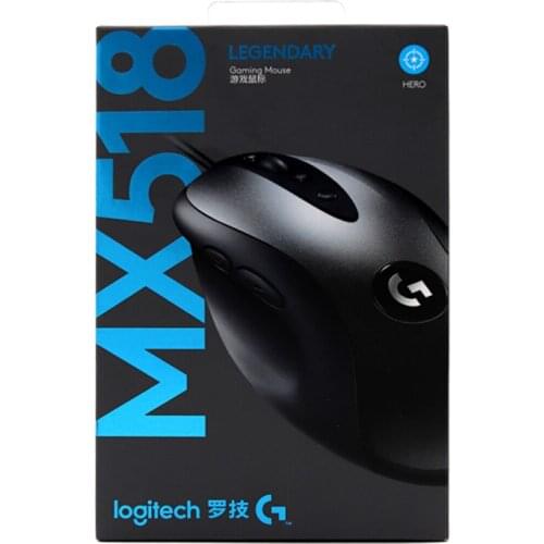 2018 new version Logitech MX518 16000DPI Classic Gaming mouse