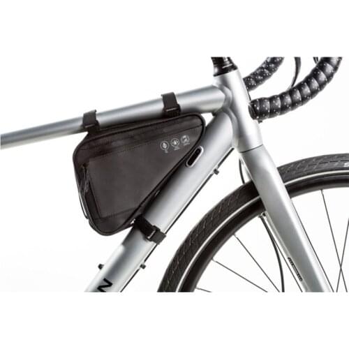 2020 reflective waterproof bike bag front and back Oxford cloth bicycle large capacity triangle bag