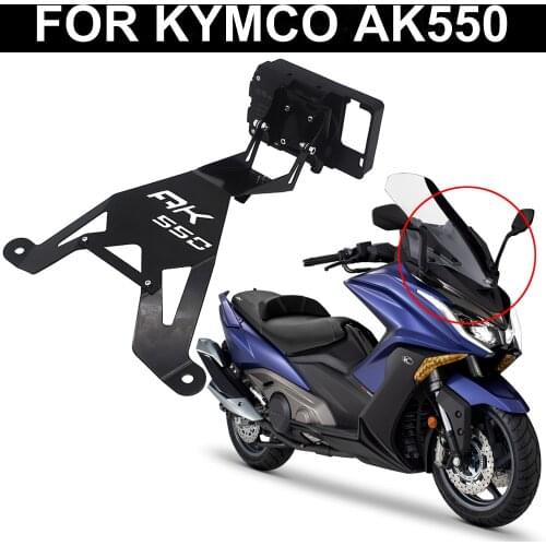 For KYMCO AK 550 AK550 ak550 KYMCO Motorcycle Accessories Mobile Phone GPS Board USB Bracket Mobile Phone Holder