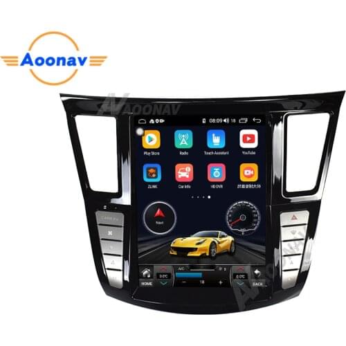 2 din Android car stereo autoradio Tesla style For Infiniti JX35 2011-2013 car radio multimedia player GPS navi DVD player