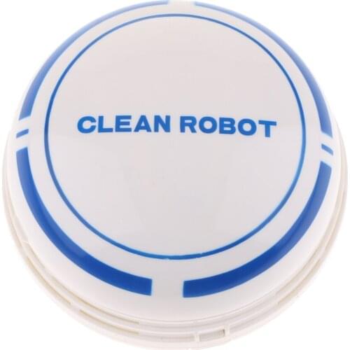 Automatic Mini Desktop Vacuum Cleaner Dust Sweeper Robot Battery Powered