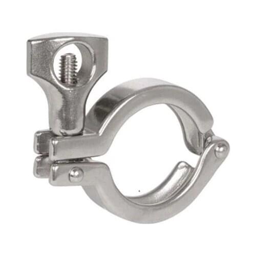 Free shipping 6" Sanitary Stainless Steel Tri Clamp Fits 183MM OD Ferrule
