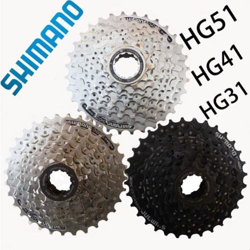 Shimano 8 Speed Mountain Bike MTB Cassette CS-HG41-8 / CS-HG31-8 / CS-HG51-8 11-30T 11-32T HG41 HG31 HG51 200-8 Bicycle flywheel