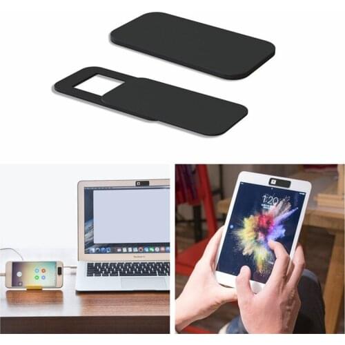 Webcam Cover For Macbook Laptop Camera Cover Webcam Shutter Magnet Slider Plastic For iPhone 12 iPad Phone Lenses Camera Sticker
