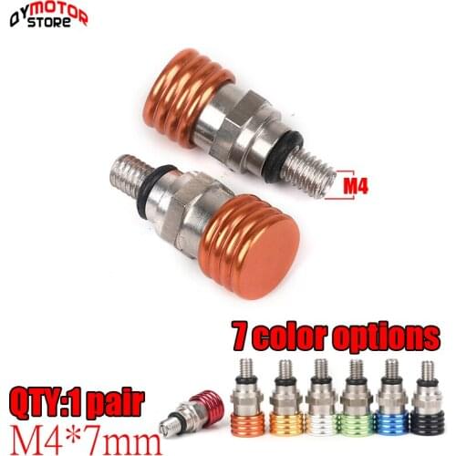 M4*7mm Fork Air Bleeder Relief Valve Motorcycle Motocross For SX SXF EXC SMR SMCR All Modle Bike