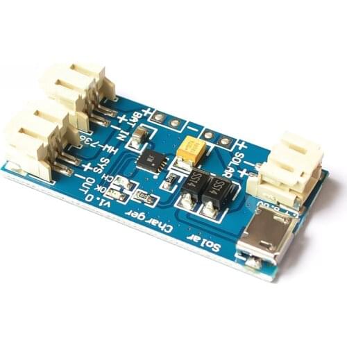 500Ma Mini Solar Lipo Charger Board CN3065 Lithium Battery Charge Chip DIY Outdoor Charging Board Module For Arduino