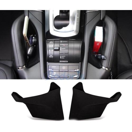 For Porsche Cayenne 2011-2017 Interior Center Console Armrest Holder Gap Storage Box Tray Car Organizer Accessories