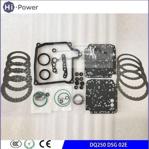 02E DQ250 Automatic Transmission Repair Kit (original friction) For Audi A3 Q3 TT For VW Beetle Touran Sharan