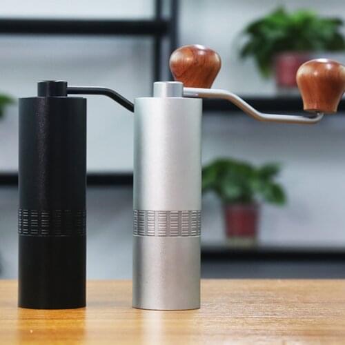 Coffee Grinder Mini Stainless Steel Hand Manual Coffee Grinder Beans Machine Burr Grinders Mill Kitchen Coffee Machine