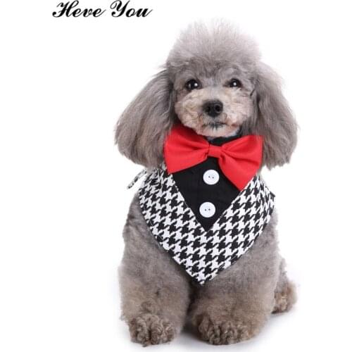 Heve You Dog Scarf Pet Collars Puppy Teddy Neckerchief Pet Accessories Comfortable Durable Adjustable Puppy Cat Collar for Dogs
