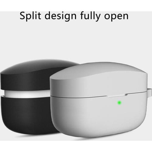 Silicone Protective Case For SONY WF-1000XM4 Earphone Protector Charging Box ​Cover ForSONY WF 1000XM4 Transparent PU Shell