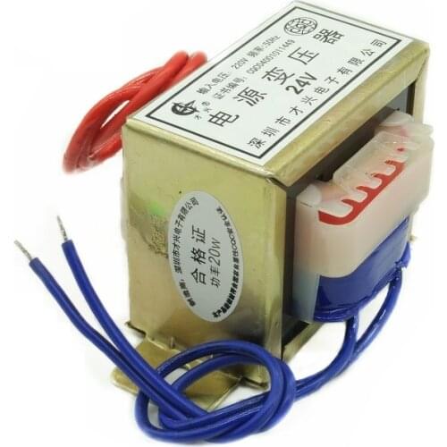 E57-30 Power Transformer DB-20VA 20W 220V to 24V 0.83A AC 24V Transformer