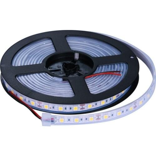 50m IP68 Waterproof Underwater LED Strip 5050 DC24V Outdoor RGB LED Strip Swimming Pool Fish Tank Led Soft Tape
