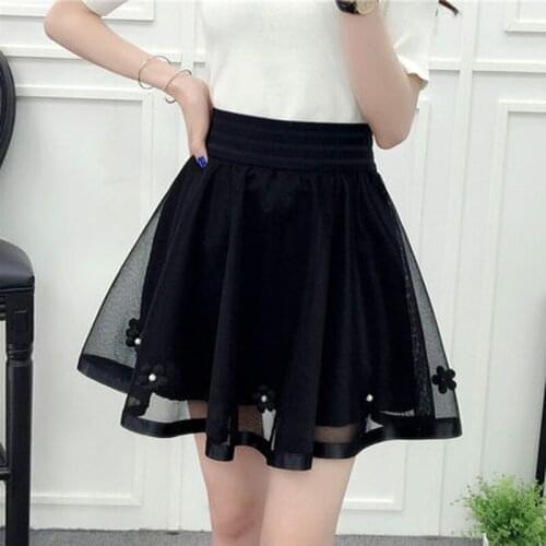 2021 Women Fashion Summer High Waist Pleated Skirt Cosplay Kawaii Fashion Sexy Girl Mini Skirt B065