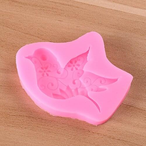 1UV Resin Jewelry Liquid Silicone Mold Animal Bird Resin Molds For DIY Jewelry Making Finding Molds Accessories