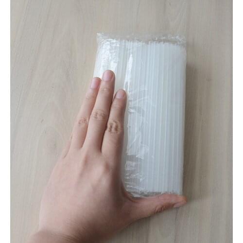 115Pcs Plastic Straw Disposable 15CM Short Transparent Pointed Hard Bulk Thin Straw Commodity Kitchen Accessories Commercial DIY