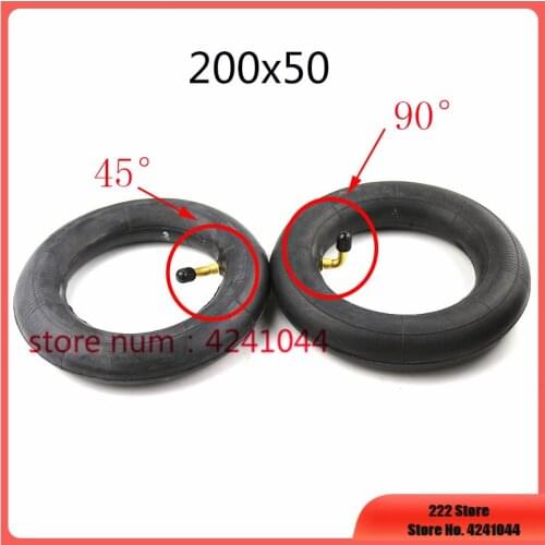200X50 (8"x 2") Scooter Inner Tube With bent valve For E100 E150 E175 E200 Razor Dune Buggy ePunk Schwinn Mongoose Bladeze