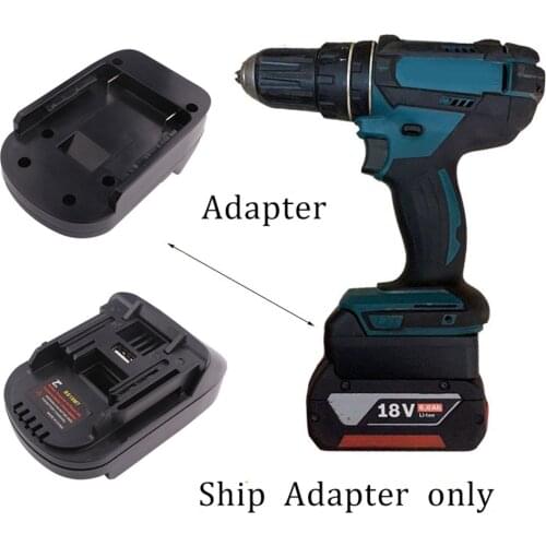 BPS18M DM18M BS18MT Battery Adapter For Porter Cable 20V Lithium Battery For Makita 18V Tool Bl1830 Bl1840 18V Battery