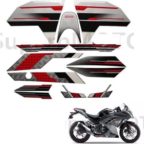 Motorcycle Accessories Sticker Whole Car Sticker fit for Ninja 300 ninja300 2013 2014 Sticker Kit