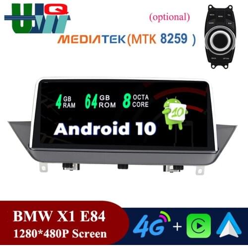 UJQW 2 Din Android 10.0 Car Radio Stereo Multimedia Player For BMW X1 E84 2009-2015 Carplay GPS Navigation Bluetooth Wifi Audio