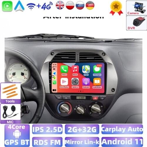 Car Android Radio Multimedia Player For Toyota RAV4 Rav 4 2001 2002 2003 2004 2005 2006 2007 2008 2010 2011 2012 2013 2014 2015