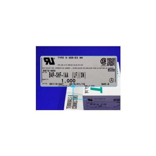 B4P-SHF-1AA(LF)(SN) CONN HEADER VERT 4POS NH Connectors terminals housings 100% new and Original parts B4P-SHF-1AA