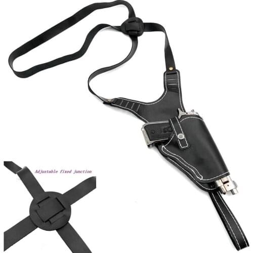 GLOCK 17 Combat Shooting Leather Pistol Gun Holster Military Hunting Shoulder Pouch Tactical Hidden Hunting Accessories