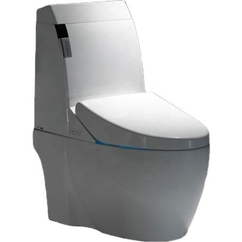 Hot sale KD-T024A p-trap floor standing smart toilet , intelligent one piece ceramic wc
