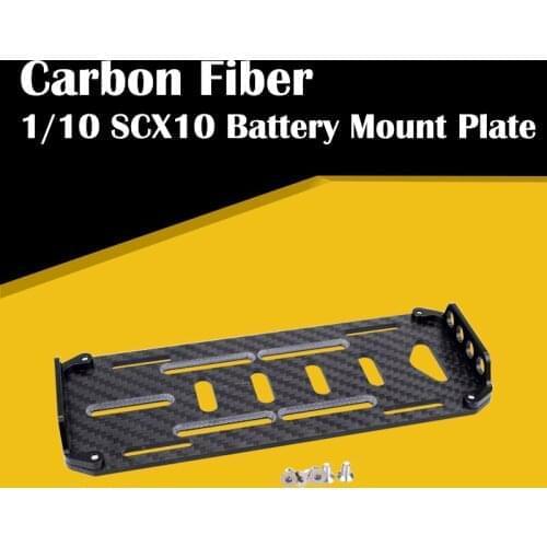 Battery Mount Plate for 1/10 Scale RC Crawler Axial SCX10 CC01 F350 D90 RC4WD RC Crawler