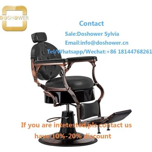 Barber shop cleaning set with hair cutting smart chair for babershop barber chair