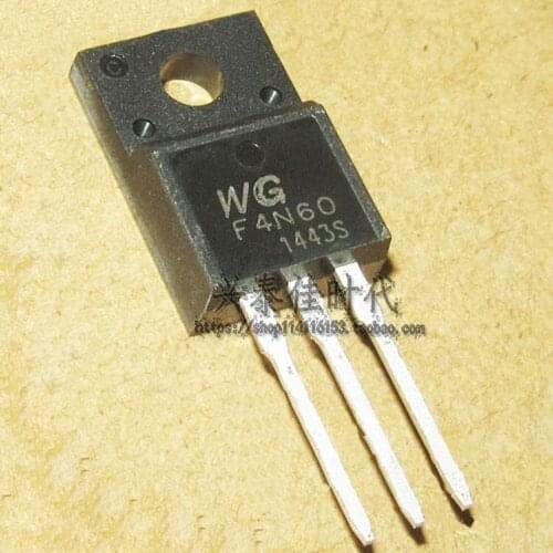 Original new 5pcs/ WGF4N60 4A/600V TO-220F