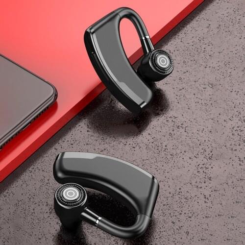 V10P Single Ear Business Earhook 5.2 Sports Bluetooth Headset Fone De Ouvido Headphones Auriculares Earphone Audifonos Earbuds