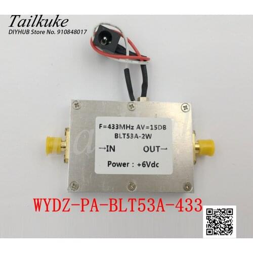 WYDZ-PA-BLT53A-433 BLT53A 2W Power Amplifier PA Remote Control Amplifier Digital Transmission Amplifier