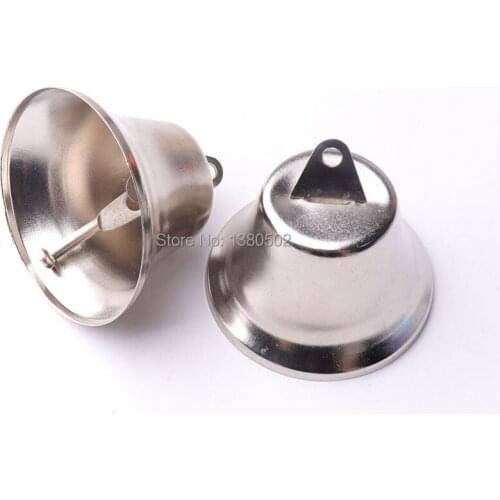 6pcs/lot 48*30mm large size Jingle bell Christmas Tree Decoration DIY Home Party Festival Jewelry Accessories