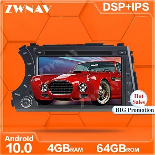 Android 10.0 screen Car DVD Player GPS Navi For Ssangyong Kyron Actyon Micro 2005+ Auto Radio Stereo Multimedia Player Head Unit