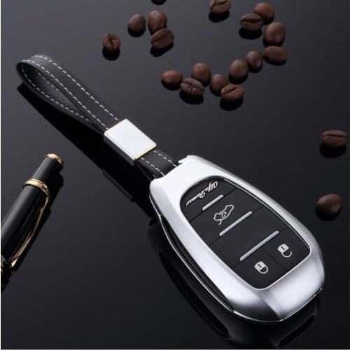 Aluminum alloy Car Key Case For Alfa Romeo Stelvio Giulia 2017 2018 Cover Keyless Remote Fob Shell Skin Key Protector