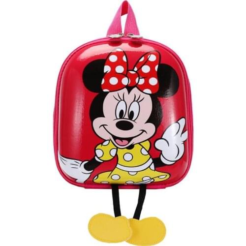 Disney Cartoon Mickey Children School Bags For Girls Boys Kids Backpack Child Book Bag Minnie Princess Schoolbags Mochila Escola