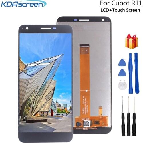Original For Cubot R11 LCD Display Touch Screen Replacement For Cubot R11 Screen LCD Display Phone Parts Free Tools